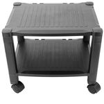Mesa auxiliar 2 niveles para impresora con ruedas - AG06100 - 09