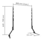Soporte de mesa universal para pantalla TV de 32" a 60" - OP03500 - 04
