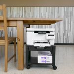 Mesa auxiliar 3 niveles para impresora con ruedas - AG06400 - 04