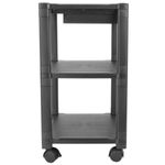 Mesa auxiliar 3 niveles para impresora con ruedas y cajón - AG06300 - 08