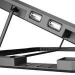 Base de refrigeración para portátiles de 15.6-17.3" con 3 ventiladores, iluminación led y 2 puertos USB Natec Oriole NPL-1926 - NT42500 - 05