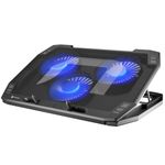 Base de refrigeración para portátiles de 15.6-17.3" con 3 ventiladores, iluminación led y 2 puertos USB Natec Oriole NPL-1926 - NT42500 - 09