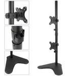 Soporte de mesa ajustable para 2 pantallas 17" - 32" VESA 75x75 100x100 mm - OP03200 - 04