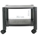 Mesa auxiliar 2 niveles para impresora con ruedas - AG06100 - 06