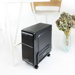 Soporte metàlico TooQ con ruedas para CPU color negro - OU11700 - 04