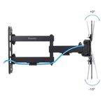 Soporte pantalla LCD a pared para TV de 13"- 43" articulado 66-370 mm - TQ29000 - 03