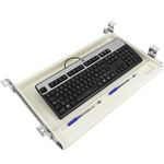 Bandeja de teclado deslizante extraible para escritorio y mesa - AD01100 - 04