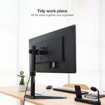 Soporte de sobremesa con peana para pantalla hasta 32" VESA 75x75 100x100 - OS02100 - 05