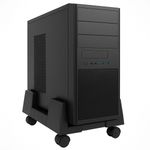 Soporte para ordenador PC con ruedas de color negro - AC00100 - 01