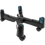 Soporte para ordenador PC con ruedas de color negro ajustable 8-25 cm - AC00600 - 10